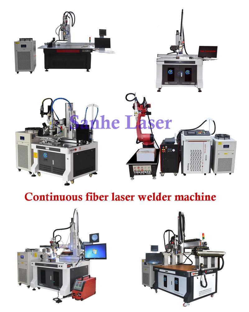 High Precision Automatic 200 Watt YAG Laser Welding Machine Sensor Battery