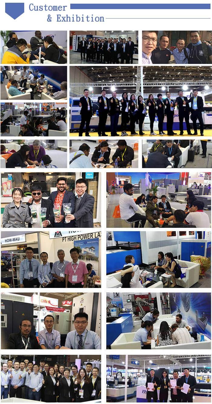 Canton Fair Stainless Steel Aluminum Plate 1000W CNC Fiber Laser Cutting Machine