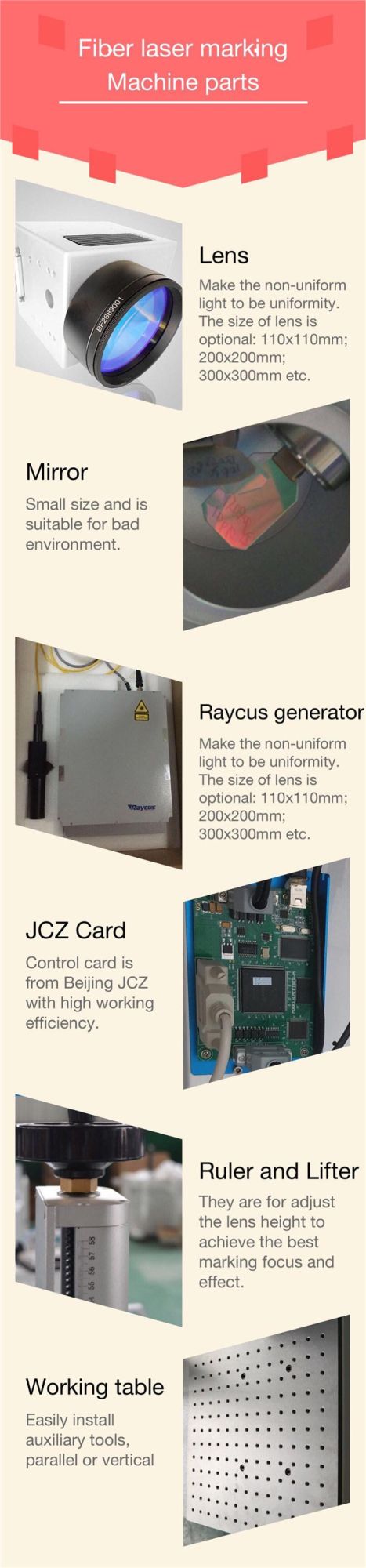 Mini Copper Metal Fiber Laser Marking Equipment