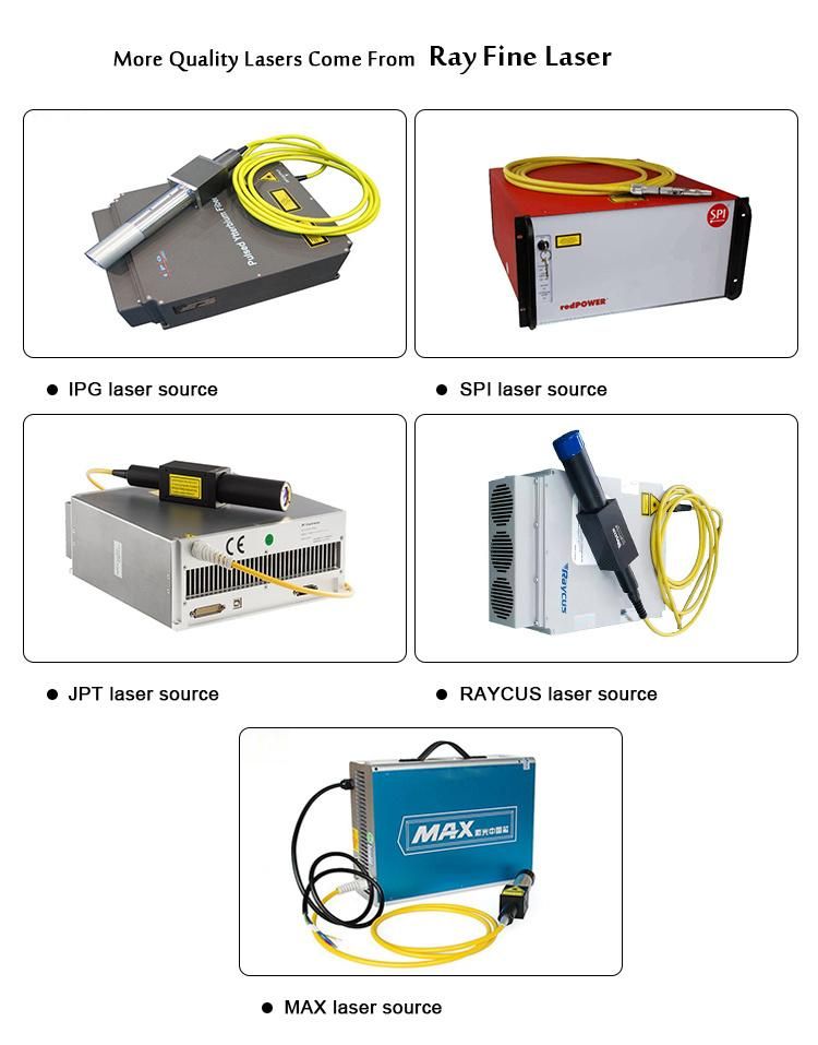 Rayfine Laser Marking Machine 3D Dynamic Focus Fiber Laser Engraving Machine for Metal Surface