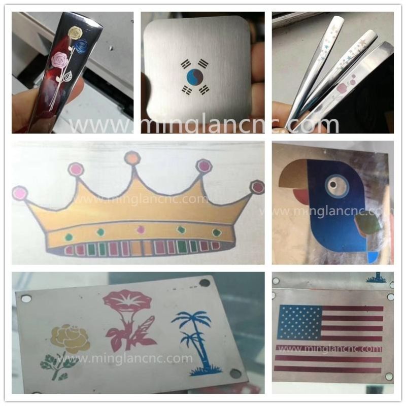 20W Metal Nonmetal Fiber Color Laser Marking Machines Price