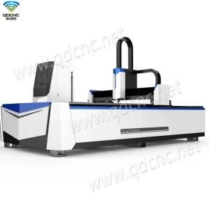 Metal Fiber Laser Cutting Machine with Cold Rolled Steel Machine Structure Qd-M1325FL/M1530FL