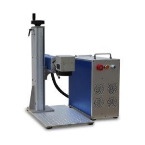 Portable Desktop Split Fiber Laser Marking Machine Cola Can Pen Ring Pendant Laser Cutting Plotter