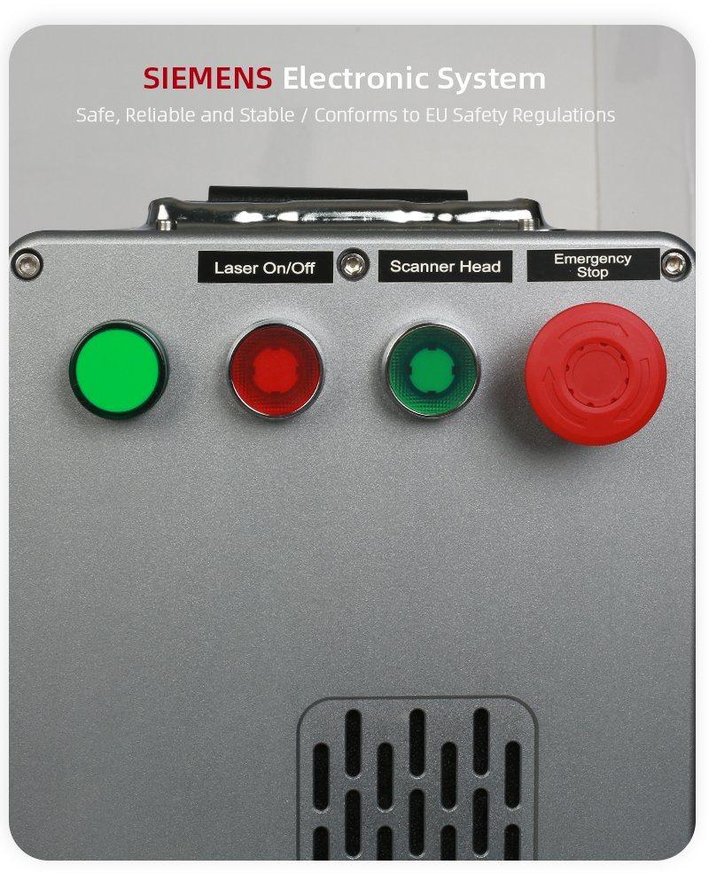 30W 60W 80W Jpt Mopa 2.5D Fiber Laser Marking Machine Engraving on Metal