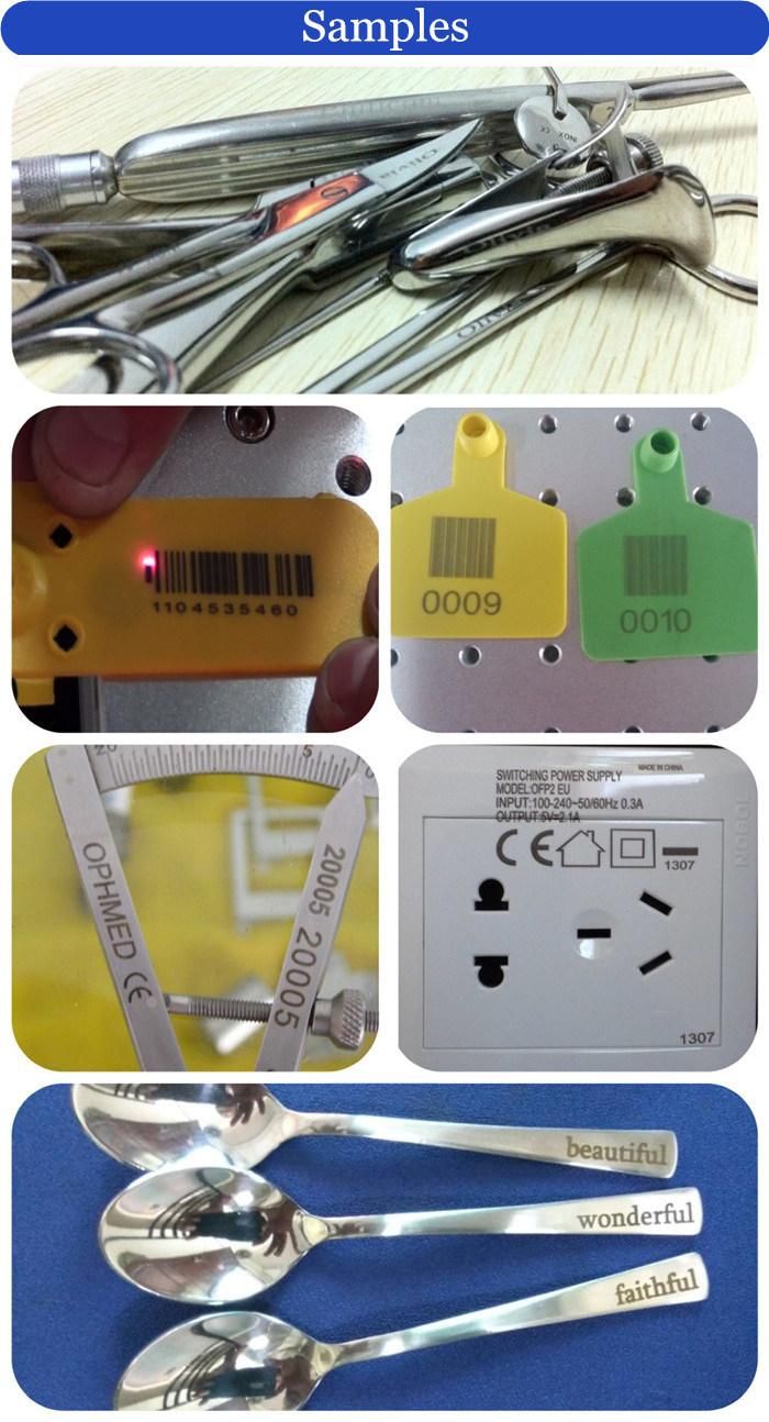 Mini Copper Metal Fiber Laser Marking Equipment