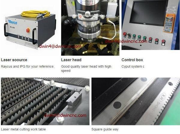 1200W Fiber Metal Tube Laser Cutting Machine 10mm Steel Pipe Laser Cutter