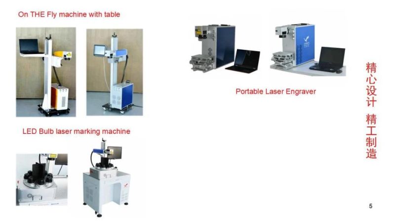 Catalogue of The Laser Marking and Engraving Machine OEM Service Available