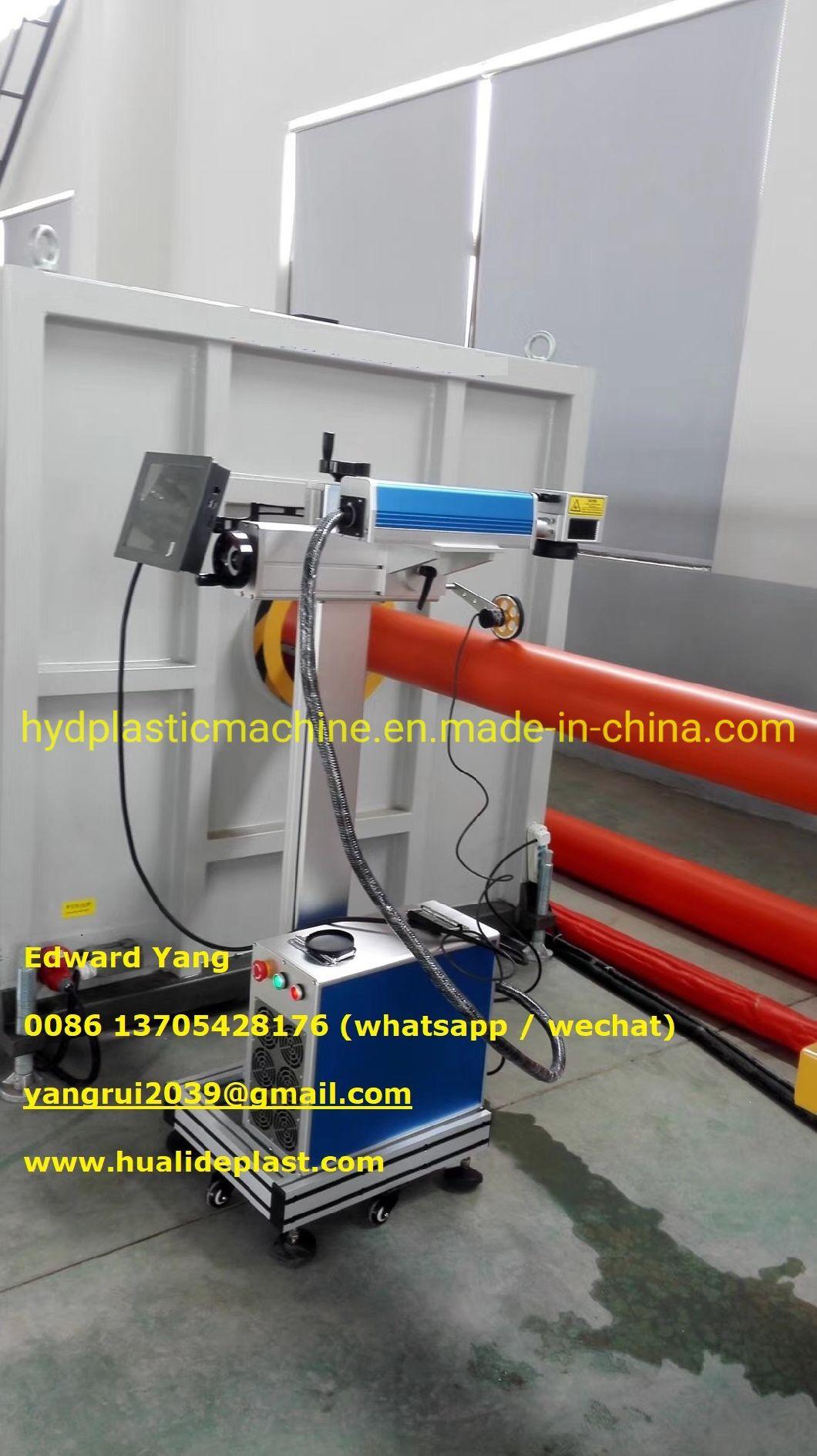 Flying Fiber Laser Printing Machine for PVC /HDPE Pipe