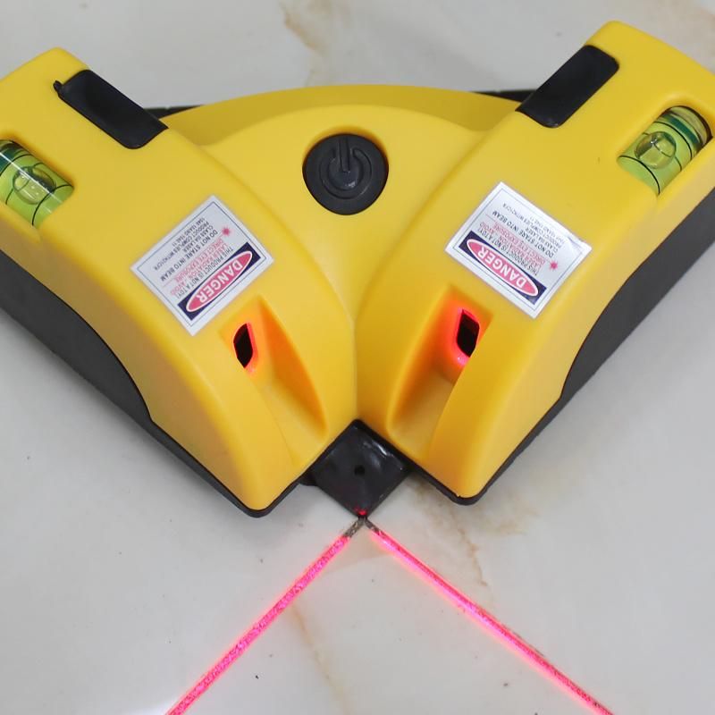 Right Angle Laser Level Cross Line Tiling Leveling Laser