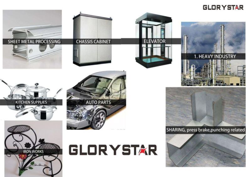 Packaged by Plywood Tube Combine Laser Cutting Machine with Raycus/Ipg