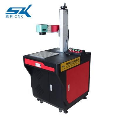 Fiber Laser Marking Desk 3D Deep Metal Nonmetal Laser Marker Engraving Machine