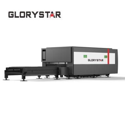 Glorystar Fiber Packaged by Plywood Carbon Steel Laser Cutting Machine