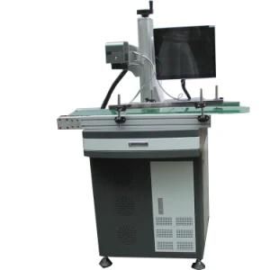 Desktop Flying Laser Marking System Metal Name Plate