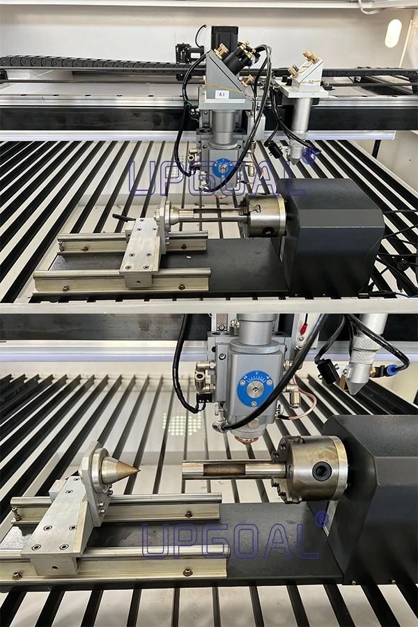 500W & 90W Mixed Stainless Steel MDF Acrylic CO2 Laser Cutting Engraving Machine 1300*900mm