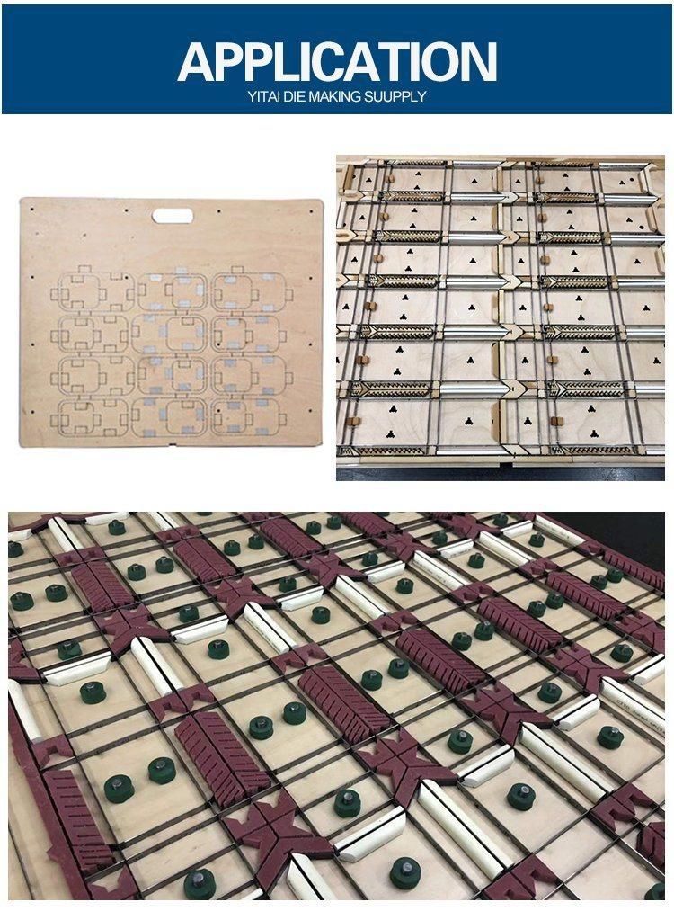 Full Protection Flat Die Plywood Laser Intelligent Cutting Machine Promotion
