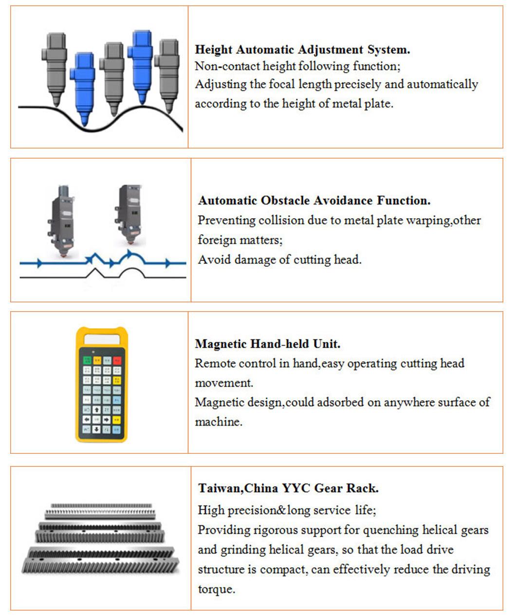 cnc cutting machine laser cutter WMT-1530G fiber laser cutting machine