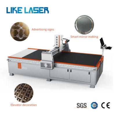 Gold Factory Laser 50W Marking Machine for Elevator Decoration