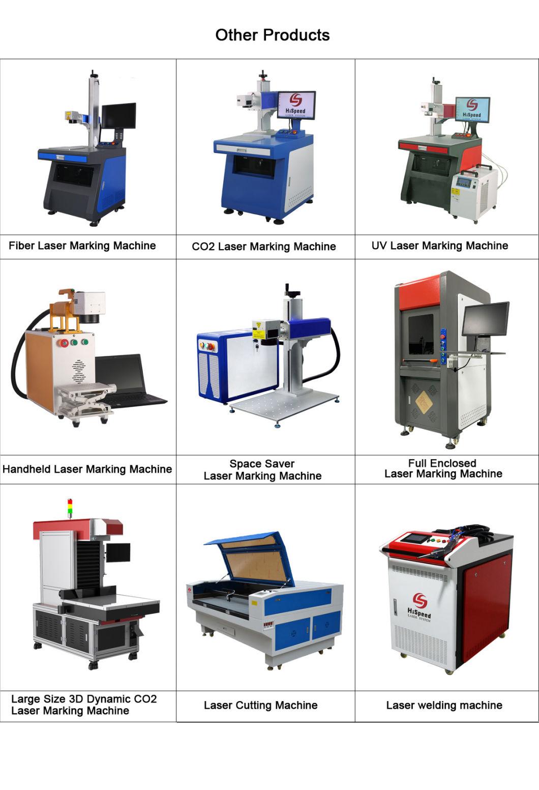 Smart Mini Model Fiber Laser Marking Machine for Metal Auto Parts Marking Serial Number, Customize Logo