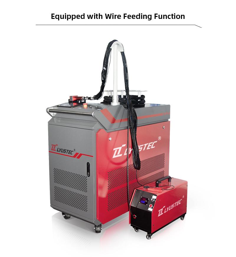 Handheld Laser Welding Machine with Welding Wire Auto Feeding System