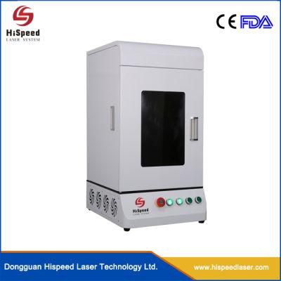 Mini Enclosed Fiber Laser Engraving Machine for Jewelry