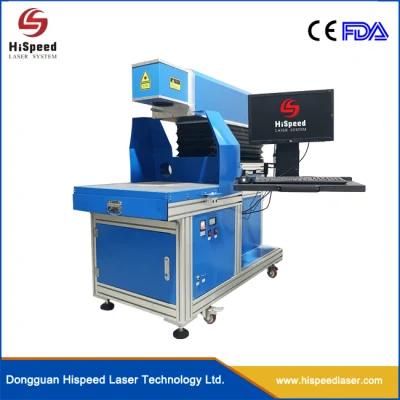 Customized Adjustable RF Metal Tube Power Clothes Laser Engraving Equipment