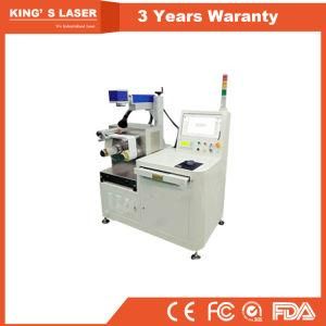 30W 50W Automatic Label Optic Fiber Marking Machine