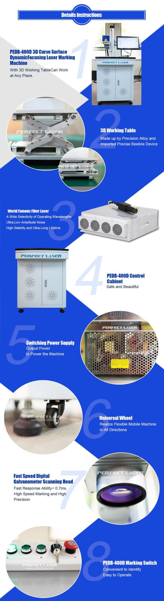 Laser Logo Marking Machine for Hard Plastic PVC