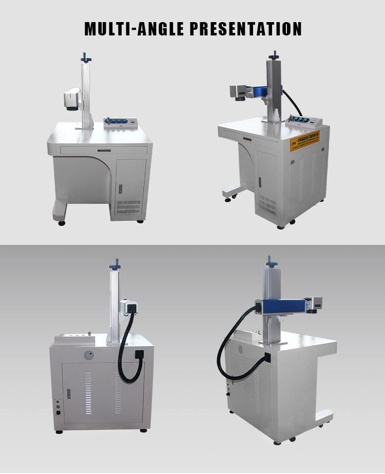 Jewelry Gold Silver 50W 100W Fast Laser Marking Machine