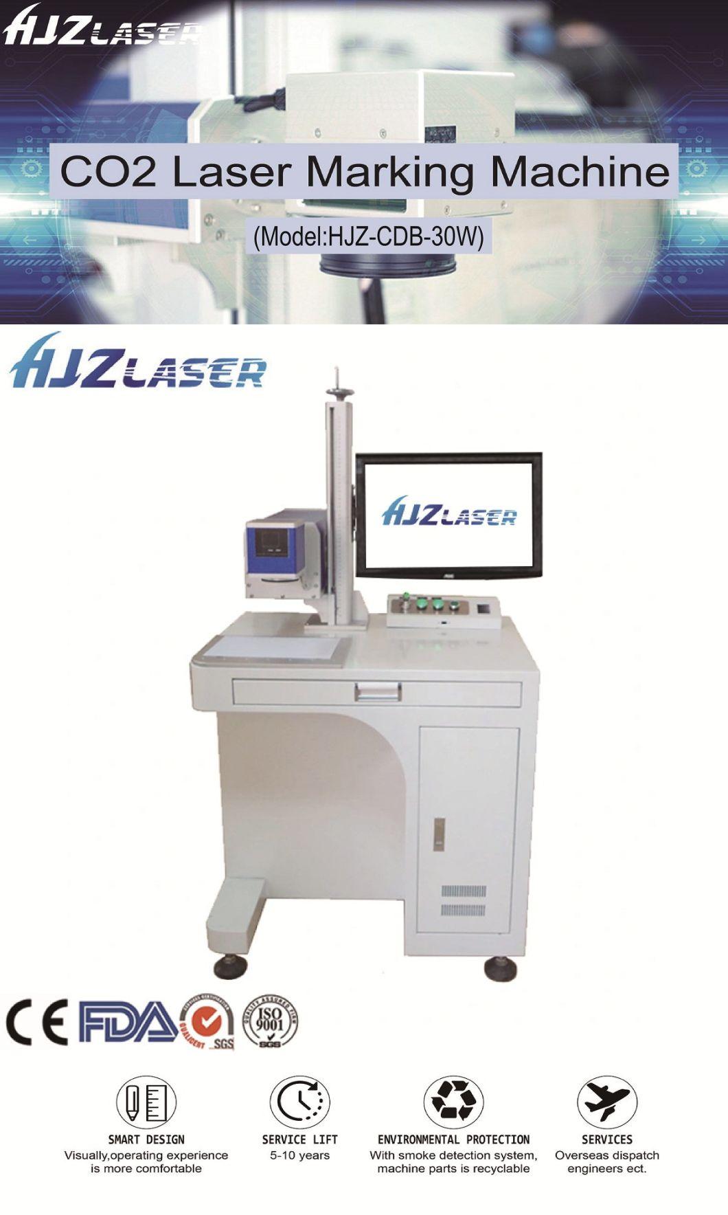 Automatic CO2/Fiber Flying Laser Engraving/Package Printing Machine for Labeling/Coding