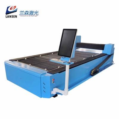 New Design Fiber Laser Cutting Machine for Metal Aluminum Plate Cutting