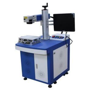 50W Desktop Type Fiber Laser Marking Engraving Machine for Brass Deep Engraving