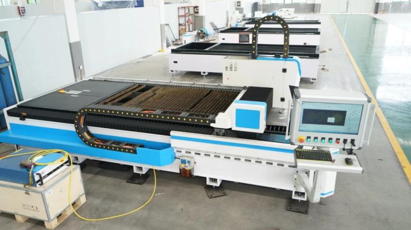 1000 W 12mm carbon Steel Plate and 6 mm Stainless Sheet CNC Fiber Laser Cutting Machine