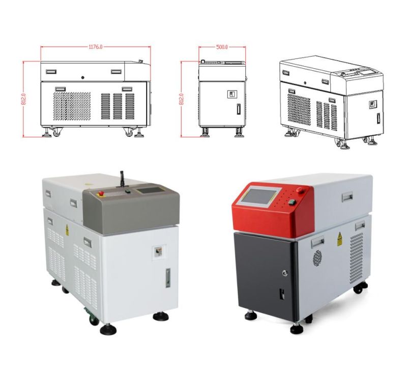 80W Energy Feedback of Laser Welding System Laser Welding Host Machine