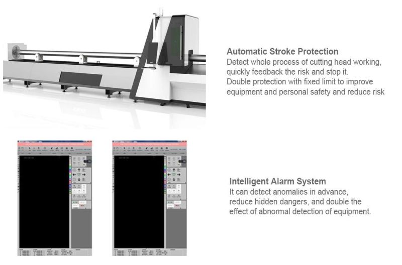 CNC Fiber Laser Cutting Machine Metal Tube Fiber Cutting Price