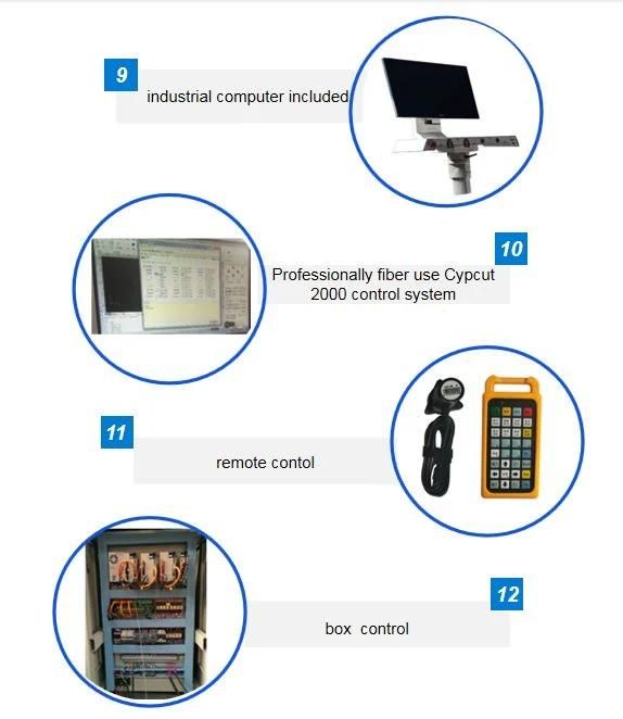 1000W 2000W 3000W Fiber Laser Cutting Machine Carbon Steel Metal Stainless Steel CNC Fiber Laser Cutting Machine 1530 Professional Fibre Cutter