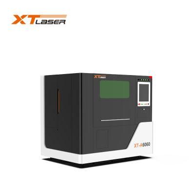 600X600mm 2000W Mini Sheet Metal Fiber Laser Cutting Machine Price