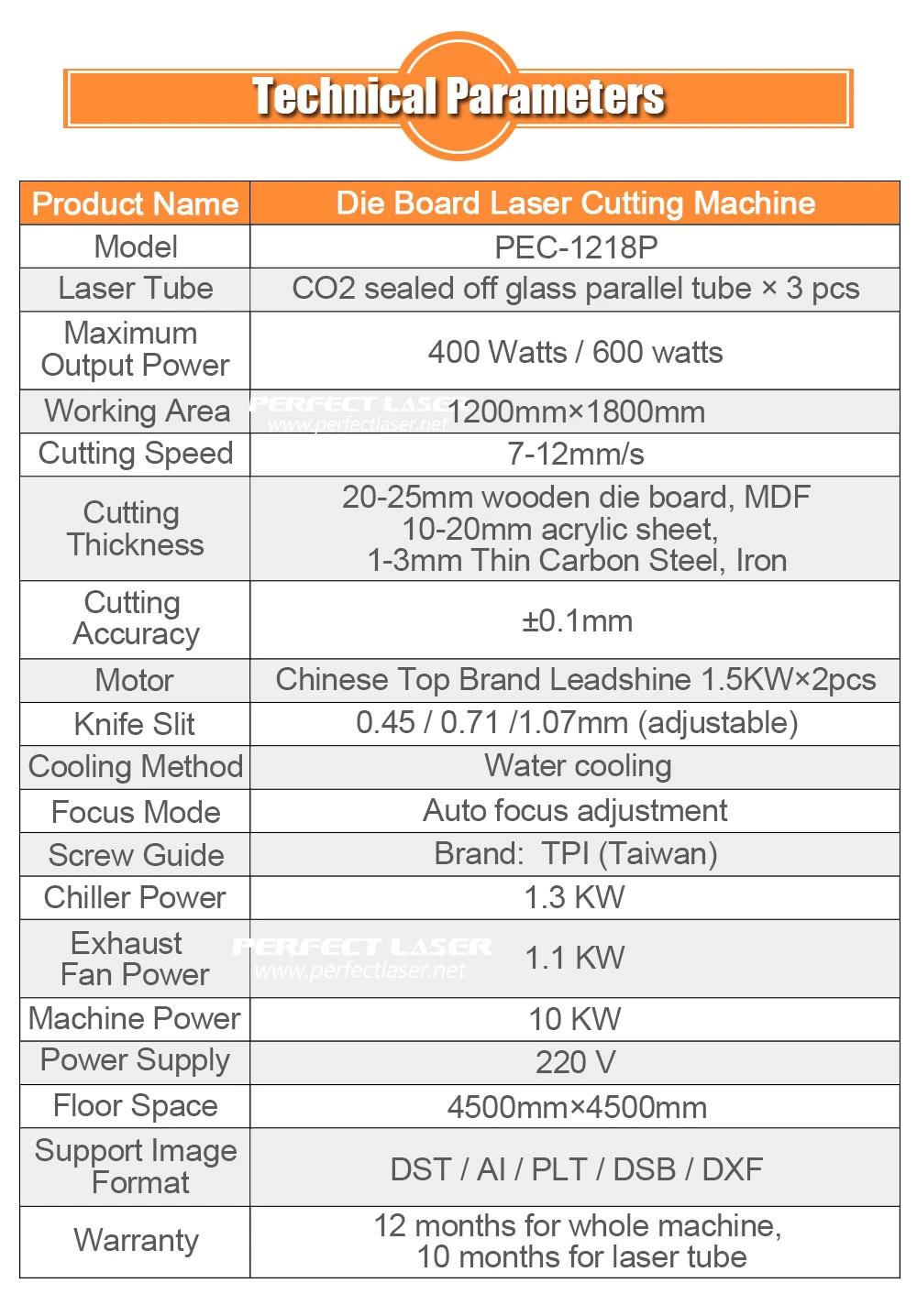 400W 18mm Plywood Die Board CO2 Laser Cutter