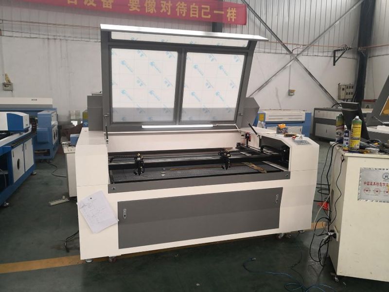 Wood Fabric Leather CNC Laser Engraving Cutting Machine FLC1610D