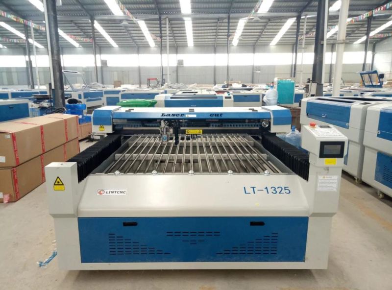 1.5mm Stainless Steel Cutting CO2 Laser Cutter Machine 1390 1610 with 180W 280W 300W Tube