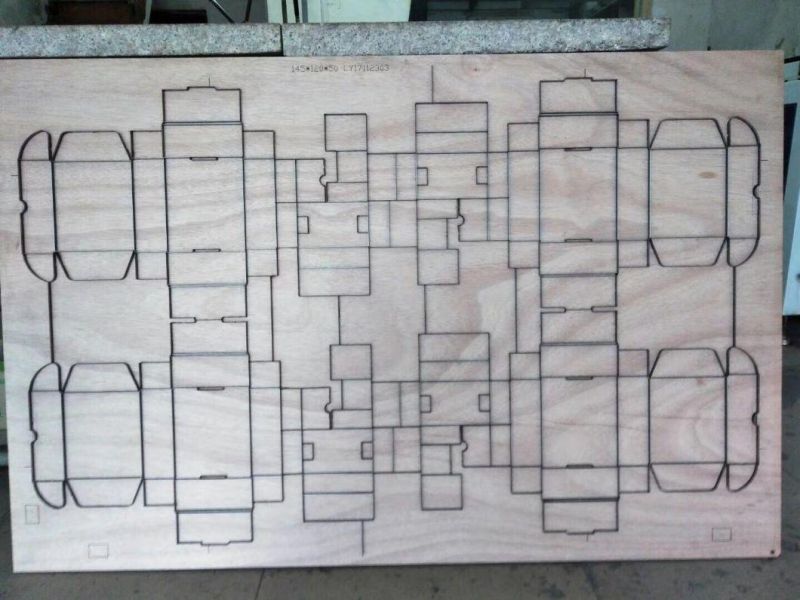 400W Medium Power Die Board Laser Cutting Machine