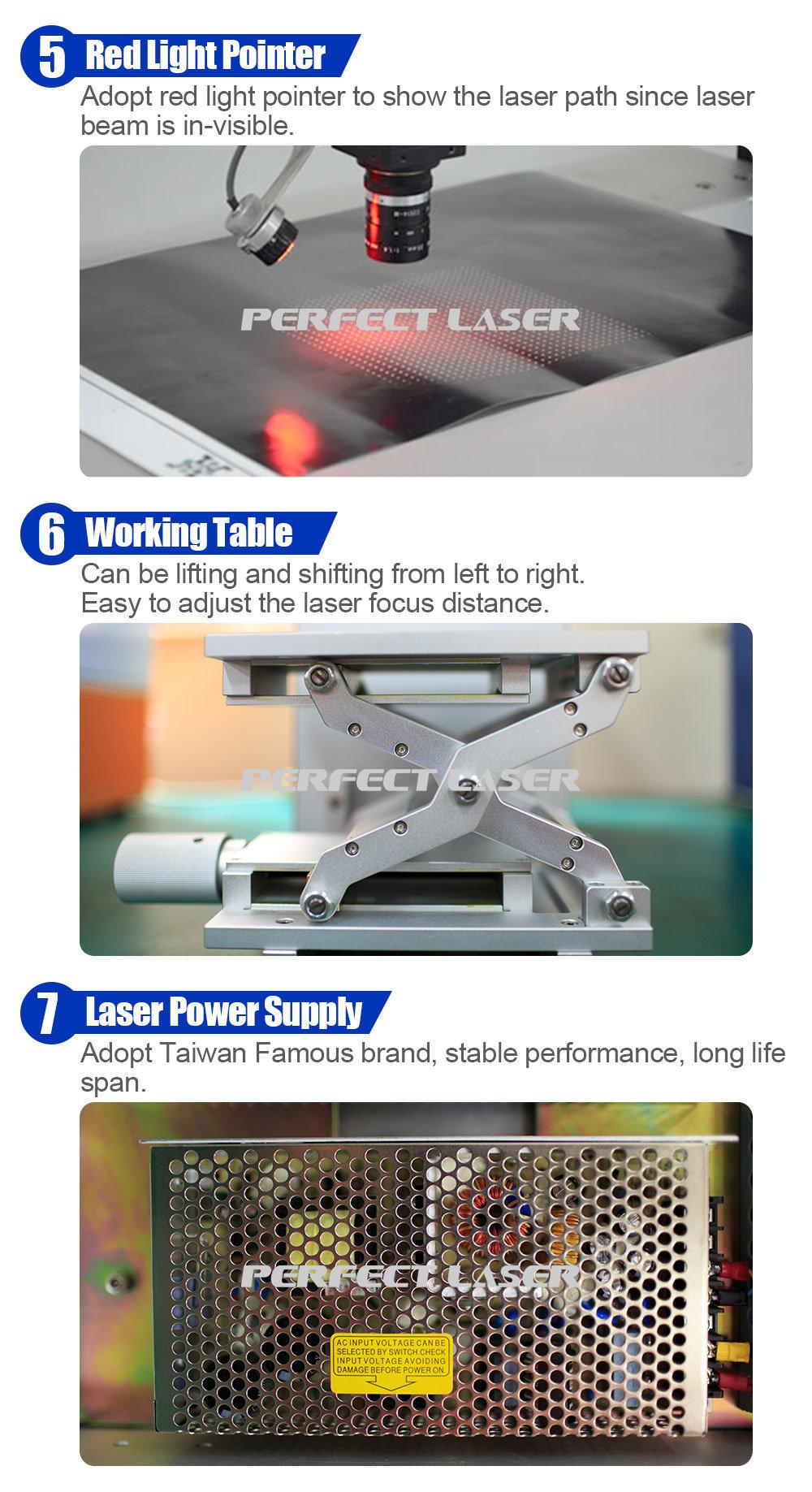 Portable Number Code Laser Marking Machine for Key Locks