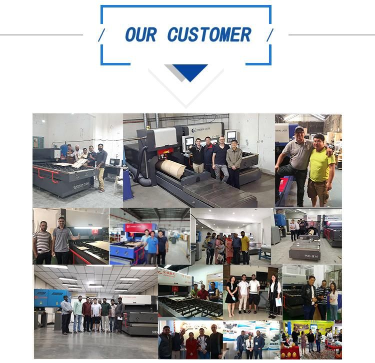 High Precision 1000W Gantry Automatic Positioning Laser Cutting Machine