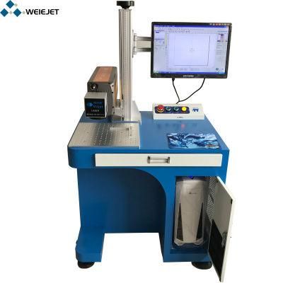 CO2 Desktop Laser Marking Machine for Food/Tobacco/Alcohol Package Coding