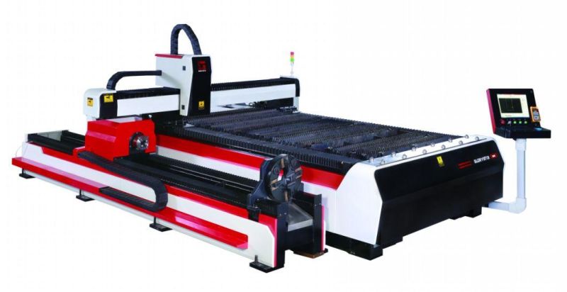 GS-G Serise 2 in 1 Fiber Laser Cutting Machine for Carbon  Steel Cutting