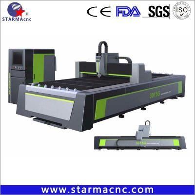 High Standard 1530 CNC Fiber Metal Laser Cutting Machine