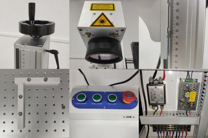 Small Size Portable Laser Engraver Hispeed Fiber Laser Marking Machine