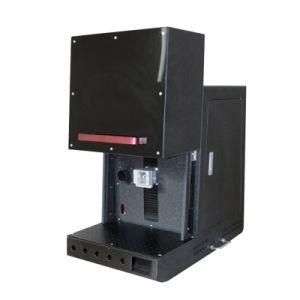 Hot Sale Cabinet Full Enclose 20W 30W Fiber Laser Marking Engraving Machine