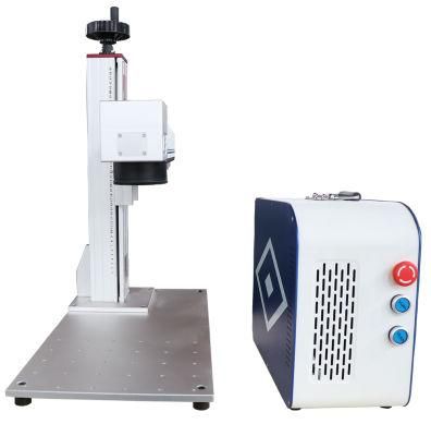 30W Color Fiber Laser Marking Machine for Woods Sun Glasses Sale