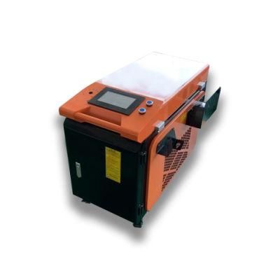 China Manual Wincoo Carton 1000W Polishing Steel Belt Laser Cleaning Welding Machine