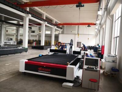 CNC Fiber Laser Cutter for Cutting Steel, Copper, Aluminium Alloy